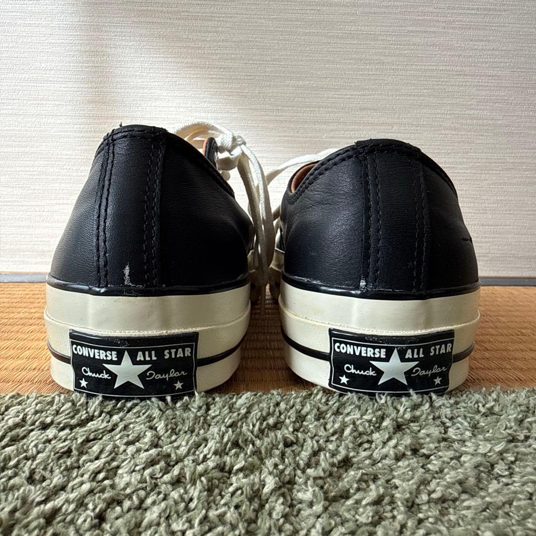 靴 converse CT70 black leather