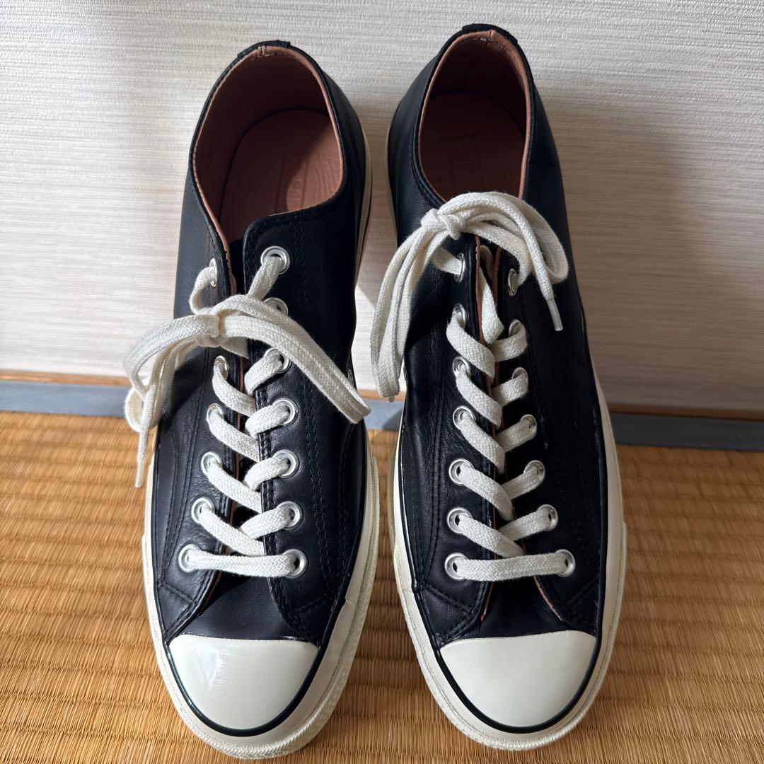 靴 converse CT70 black leather