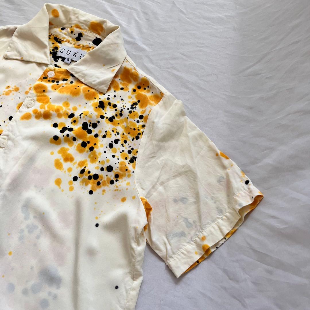 SUKU  ルームウェア　セットアップ　半袖　パジャマ　スクホーム