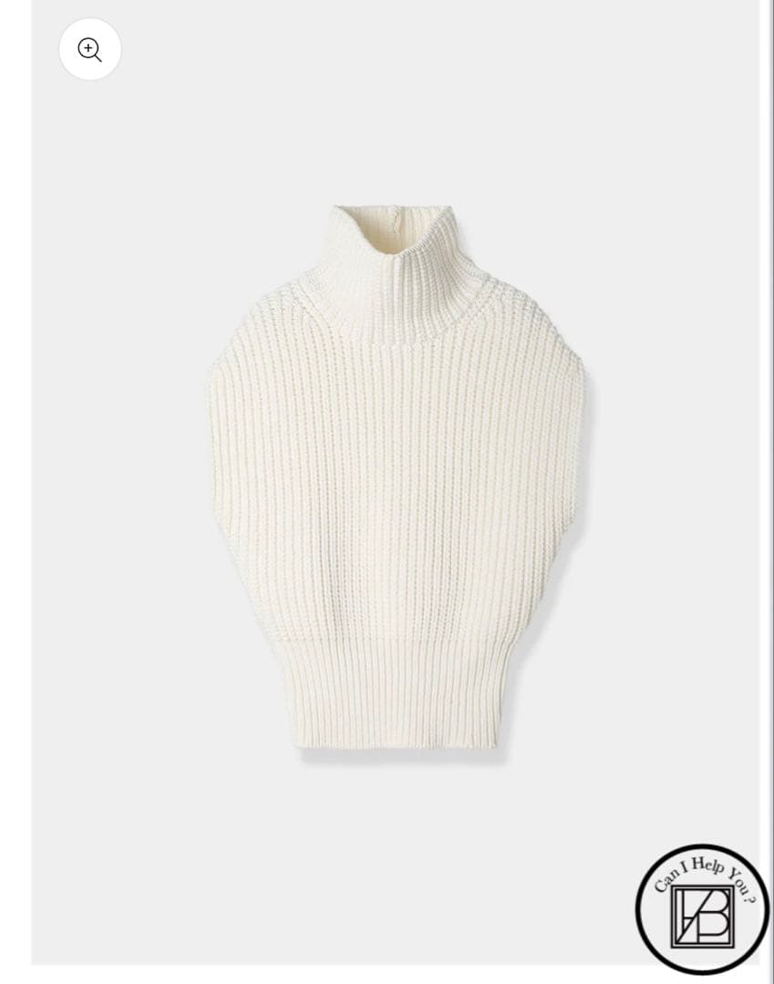 laubeblanc⭐︎ High-neck Knit Tops