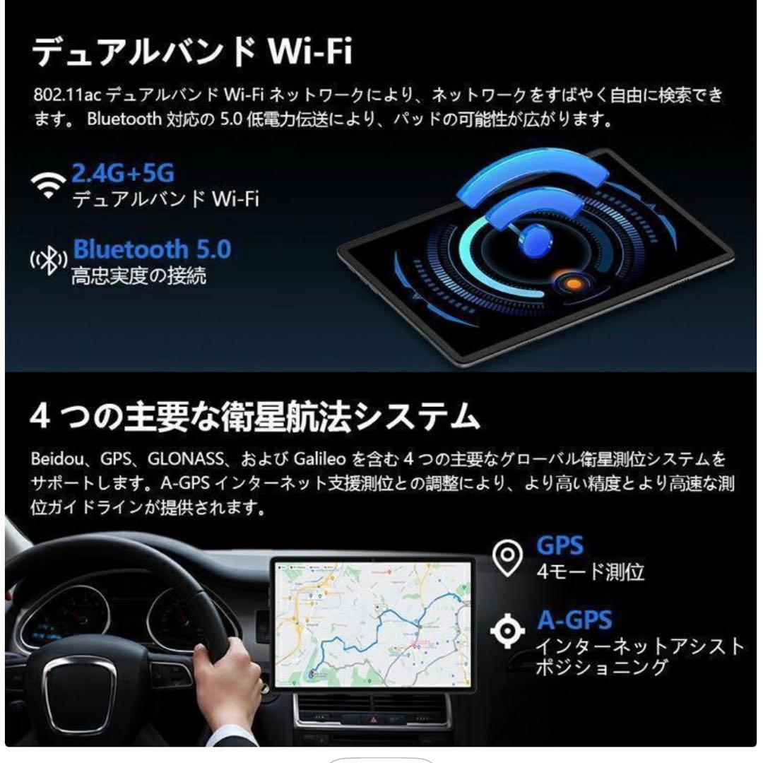 10.1インチ Android12 タブレット本体　新品128GB simフリー