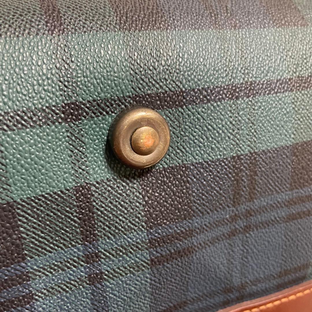 Polo Ralph Lauren ボストンバッグ チェック 大容量 ラージ