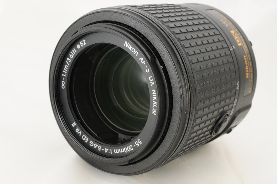 【手振補正】Nikon ニコン AF-S 55-200mm II VR オマケ多