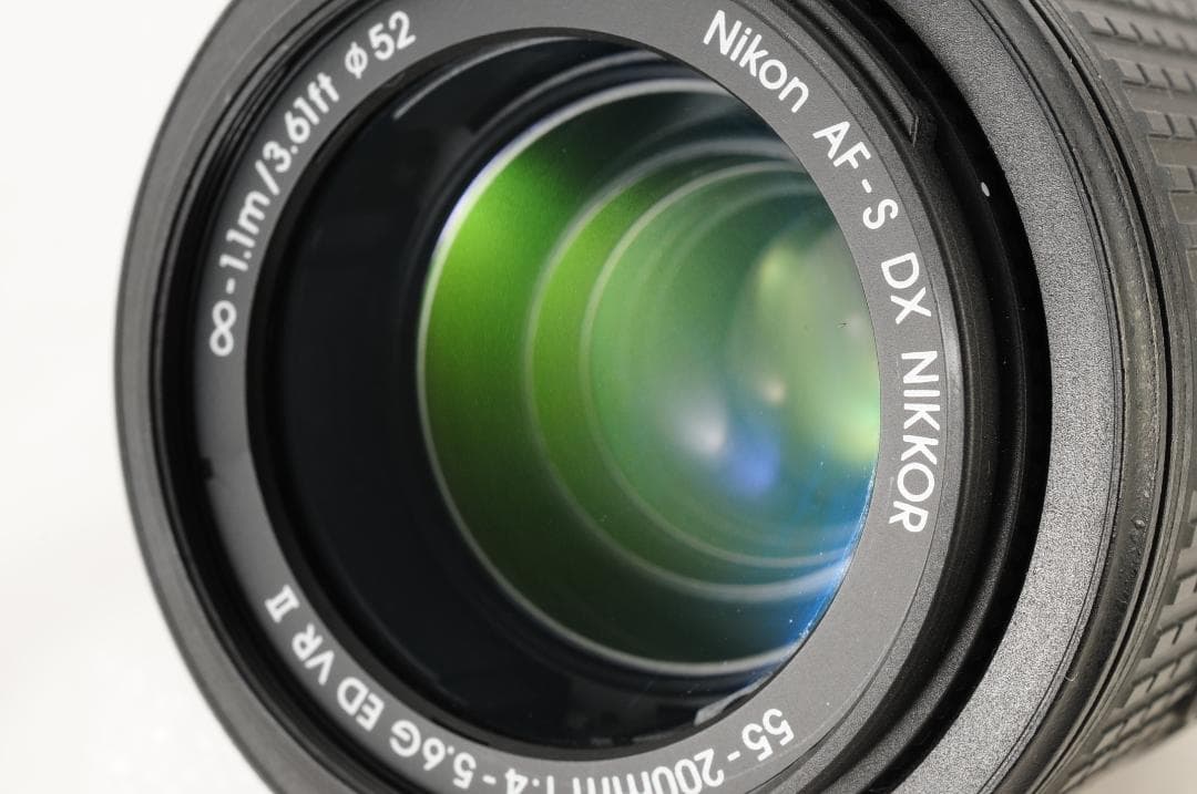 【手振補正】Nikon ニコン AF-S 55-200mm II VR オマケ多