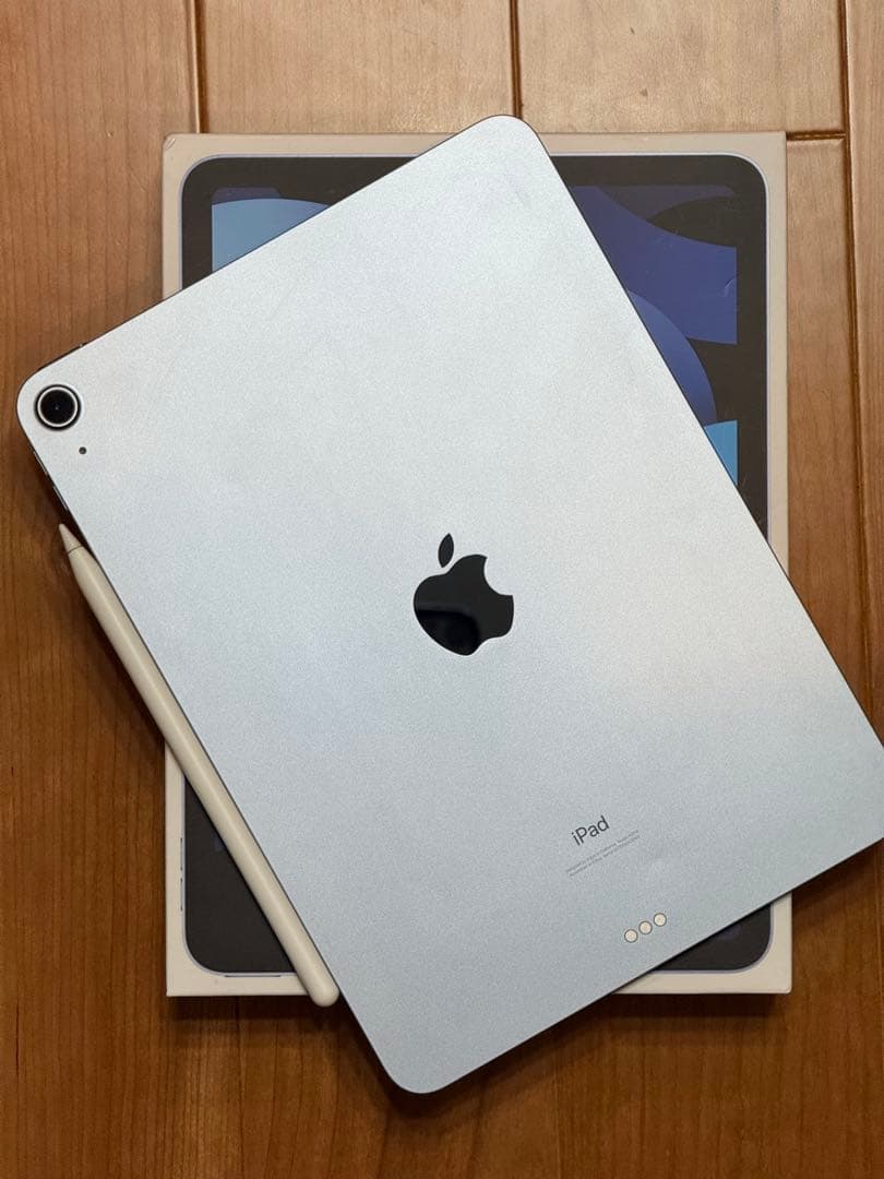 ApplePencil付きiPad Air第4世代 256GB スカイブルー