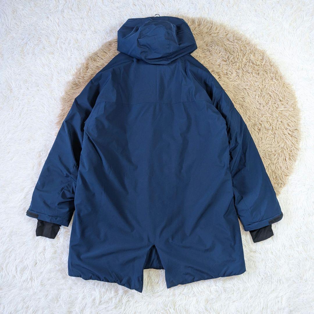 美品 junhashimoto モッズコート ダウン ネイビー メンズ