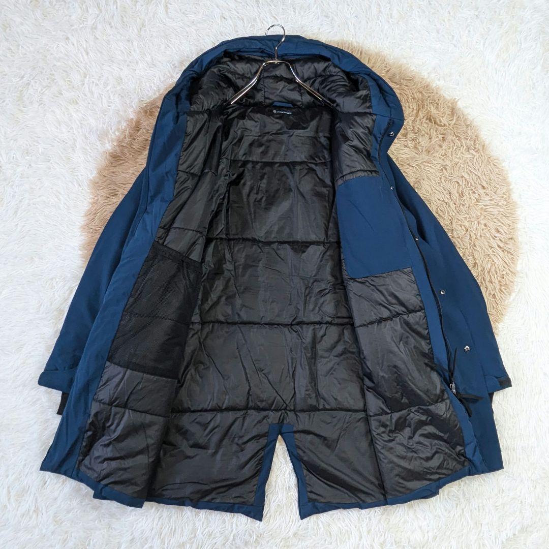 美品 junhashimoto モッズコート ダウン ネイビー メンズ