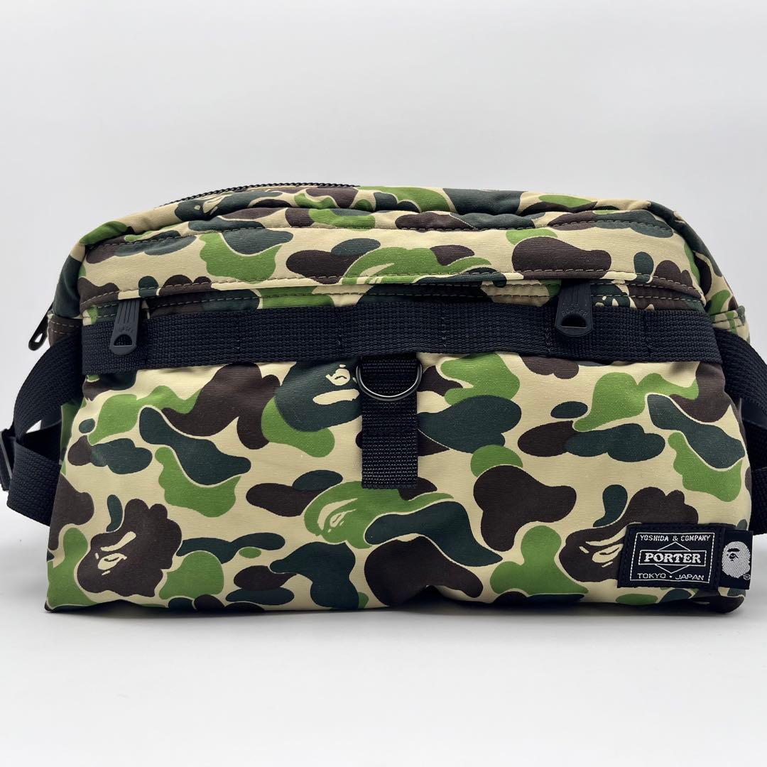 未使用 ポーターエイプ コラボ ボディバッグ カモ柄 1stCAMO ショルダー