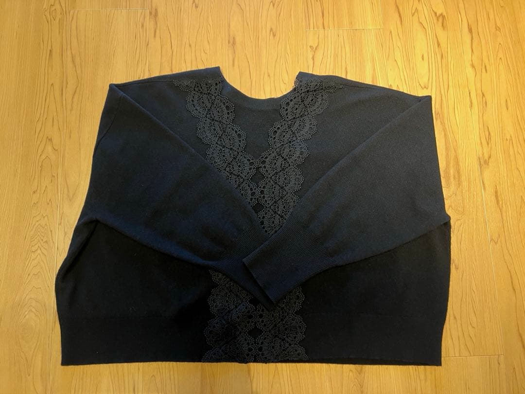 【新品未使用】Curensology カレンソロジー バックレースニット