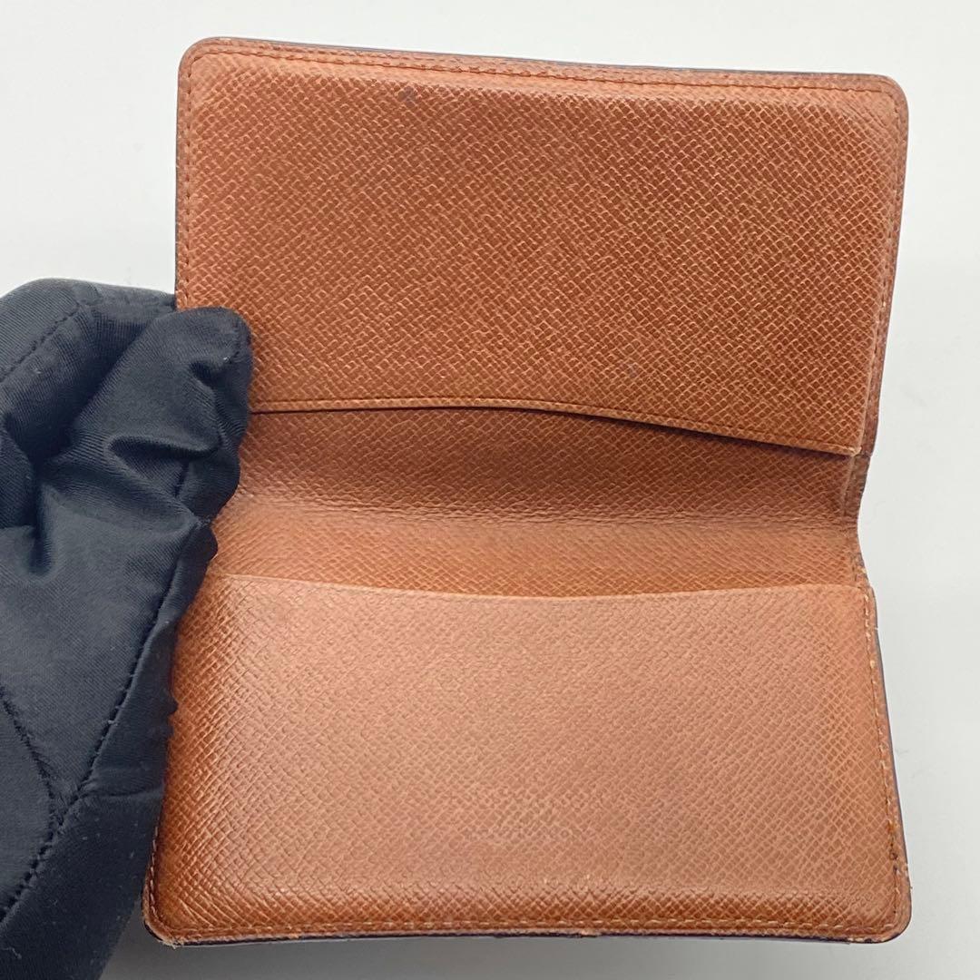 【希少】ルイヴィトン・カードケース・ポシェット・カルト ヴィジット・モノグラム