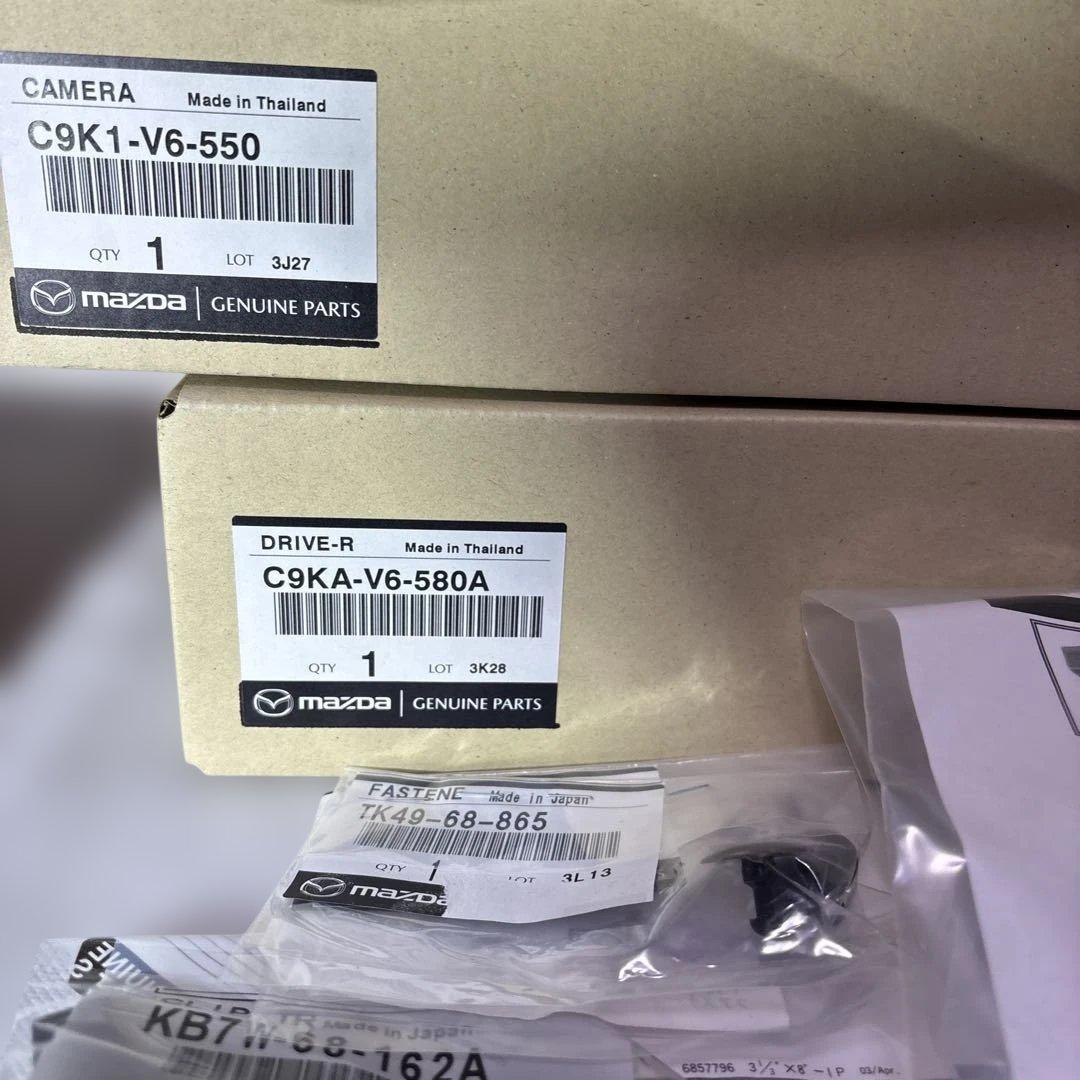 マツダ純正　CX8 ドライブレコーダー　新品未使用品