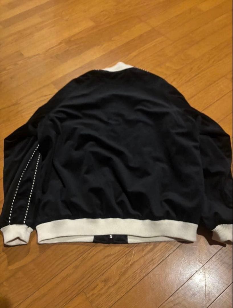 Lサイズ WAIPER.inc 別珍 スーベニアジャケット スカジャン 黒