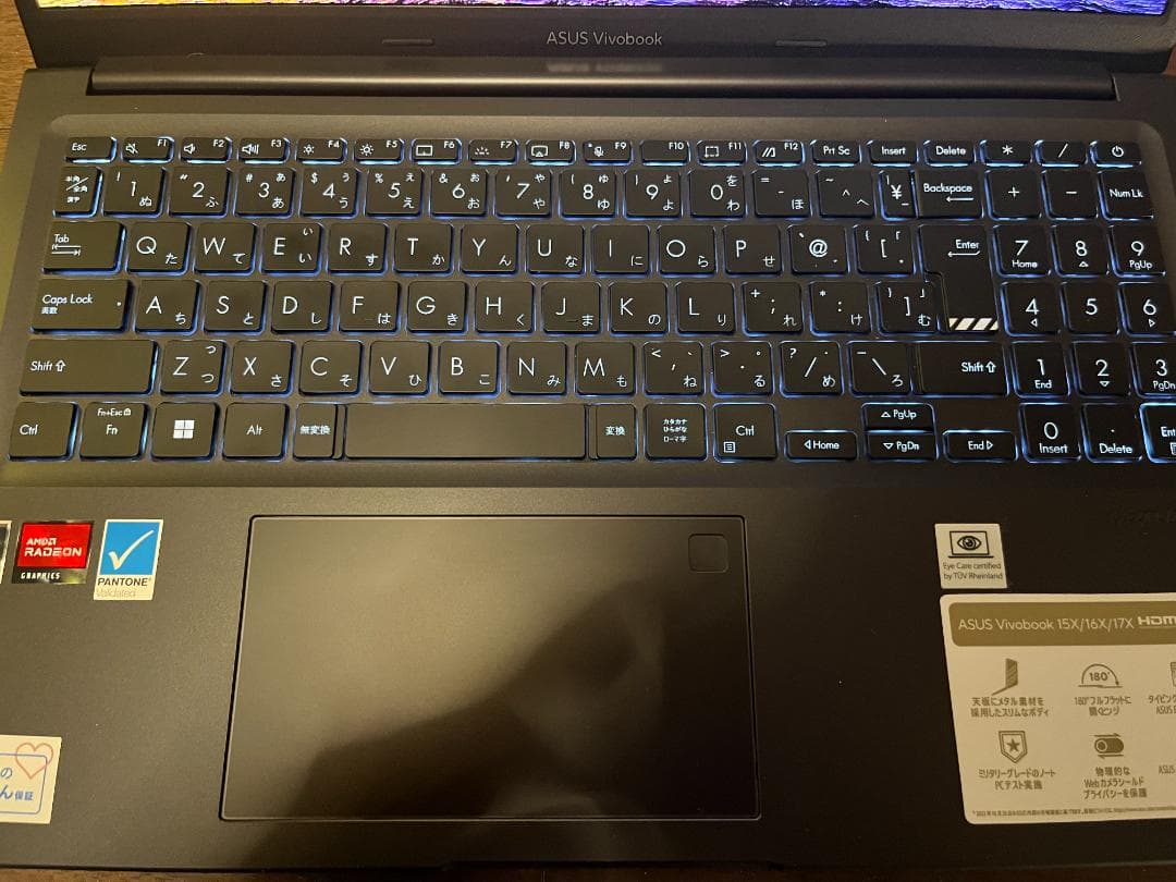 【超美品】ASUS Vivobook ノートPC 16GB SSD 512GB