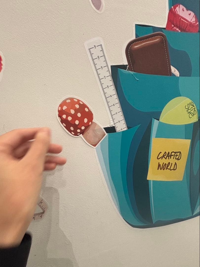 ロエベ　CRAFTED WORLD ノベルティバック