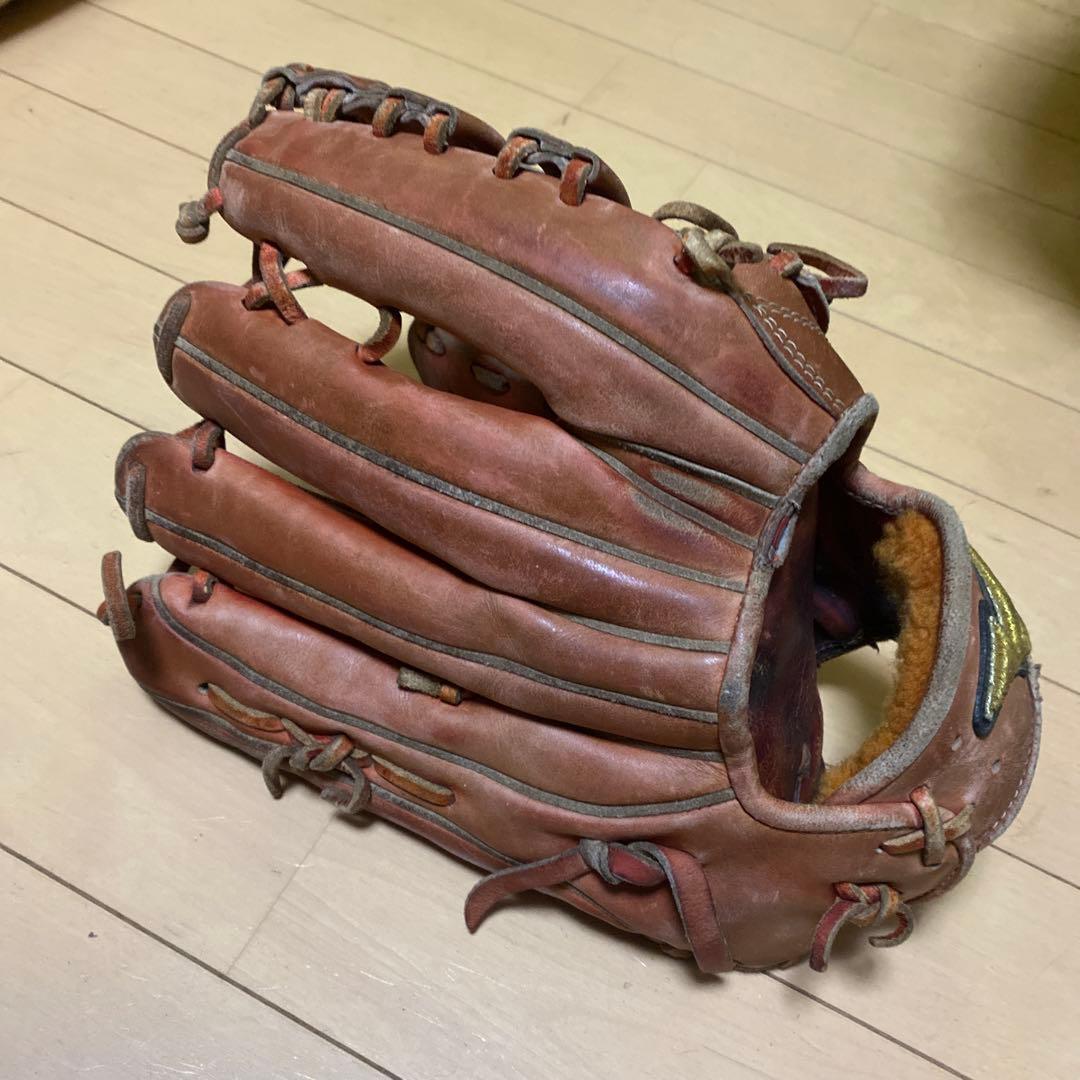 Mizuno プロモデル ブラウンレザーグローブ