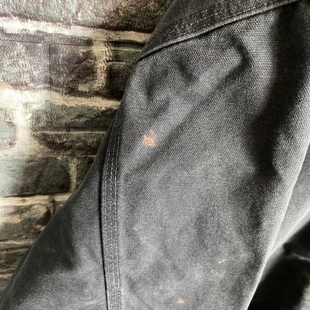 カーハート☆アクティブパーカー ブラック 黒 古着 アクティブジャケット ht6