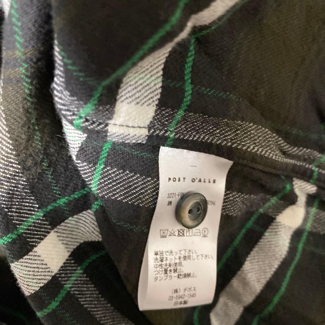 ポストオーバーオールズ #3221-FP5 NEUTRA 6 サイズL