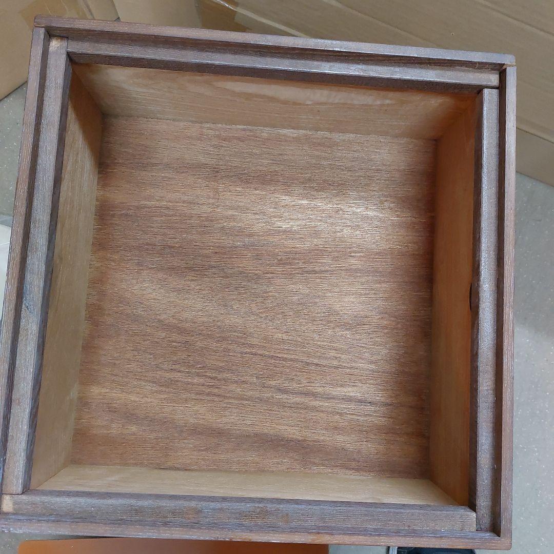 置き炉　野々島商店　茶道具 桑置き炉未使用 に近い 木の部分に2箇所 ヒビがあり