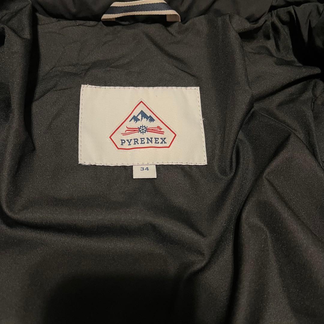 PYRENEX ブラック スプートニック　ソフト　ダウンジャケット