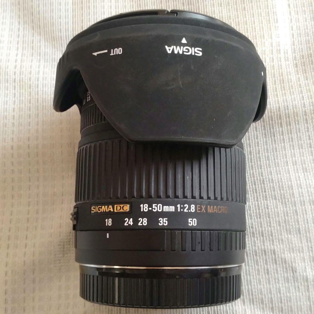 SIGMA 18-50 f2.8 EX DC MACRO キャノンEF用
