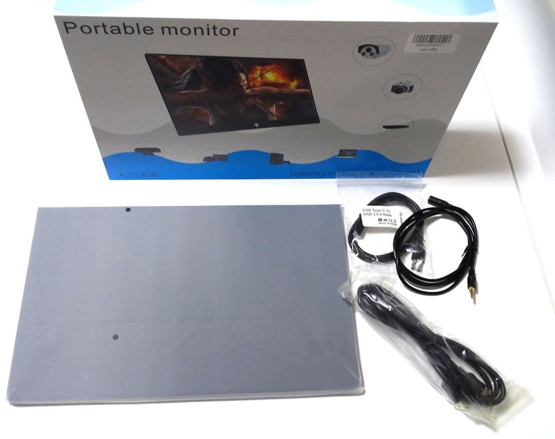 【送料無料！新品、未使用！】kksmart15.6インチHDRタッチモニター♪