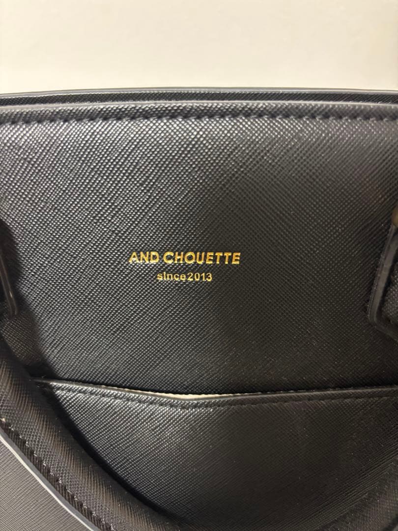 & chouette 推し事バッグ ブラック