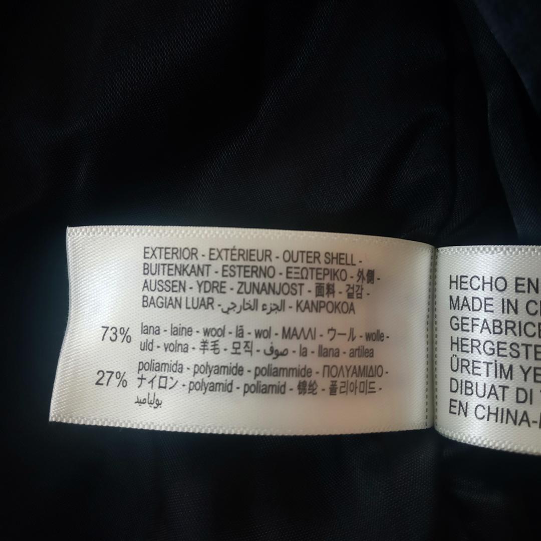 ZARA ORIGINS ポケット ウールブレンド ジャケット L ブラック