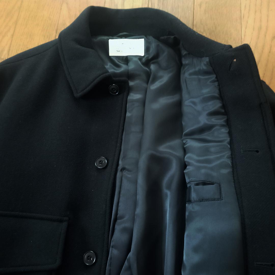 ZARA ORIGINS ポケット ウールブレンド ジャケット L ブラック