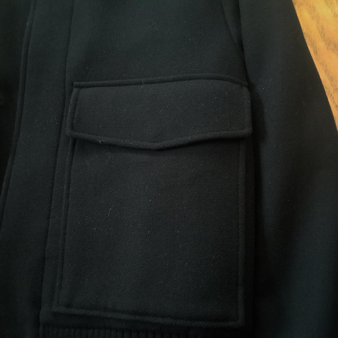 ZARA ORIGINS ポケット ウールブレンド ジャケット L ブラック