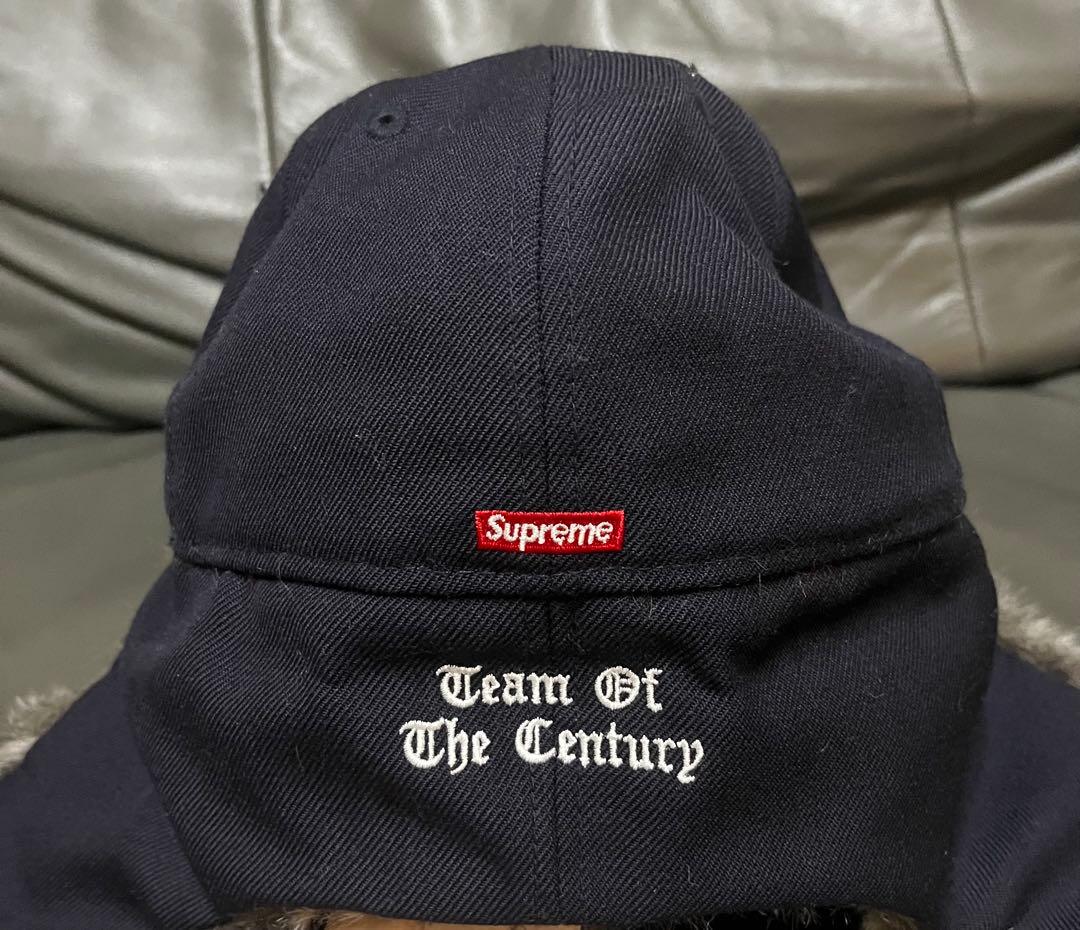 supreme キャップ ファー付き 7 1/2フライトキャップ