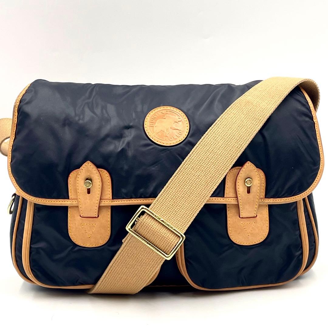 HUNTING WORLD バチュークロス キャリーオール メッセンジャーバッグ