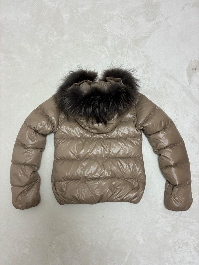 デュペティカ ダウンジャケットサイズ38 ブラウン