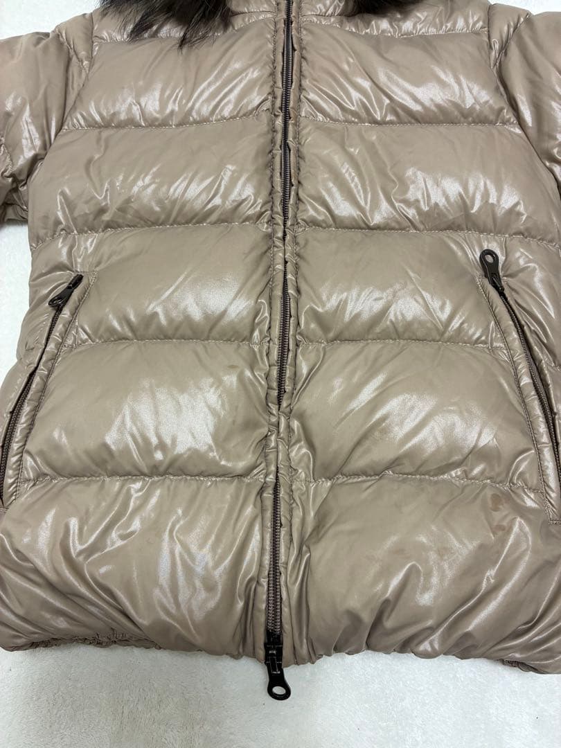 デュペティカ ダウンジャケットサイズ38 ブラウン