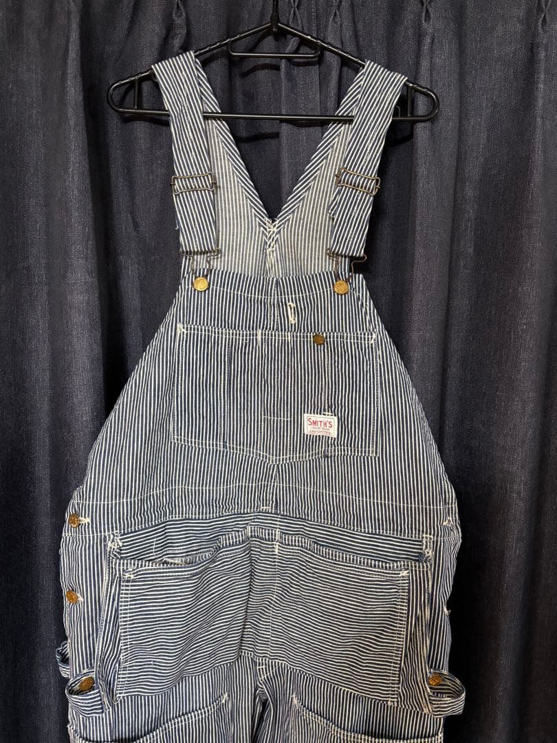 S*T様 40s〜50s ヒッコリーオーバーオール SMITH'S スミス　エプ