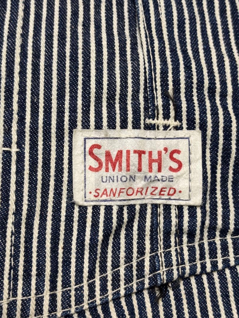 S*T様 40s〜50s ヒッコリーオーバーオール SMITH'S スミス　エプ