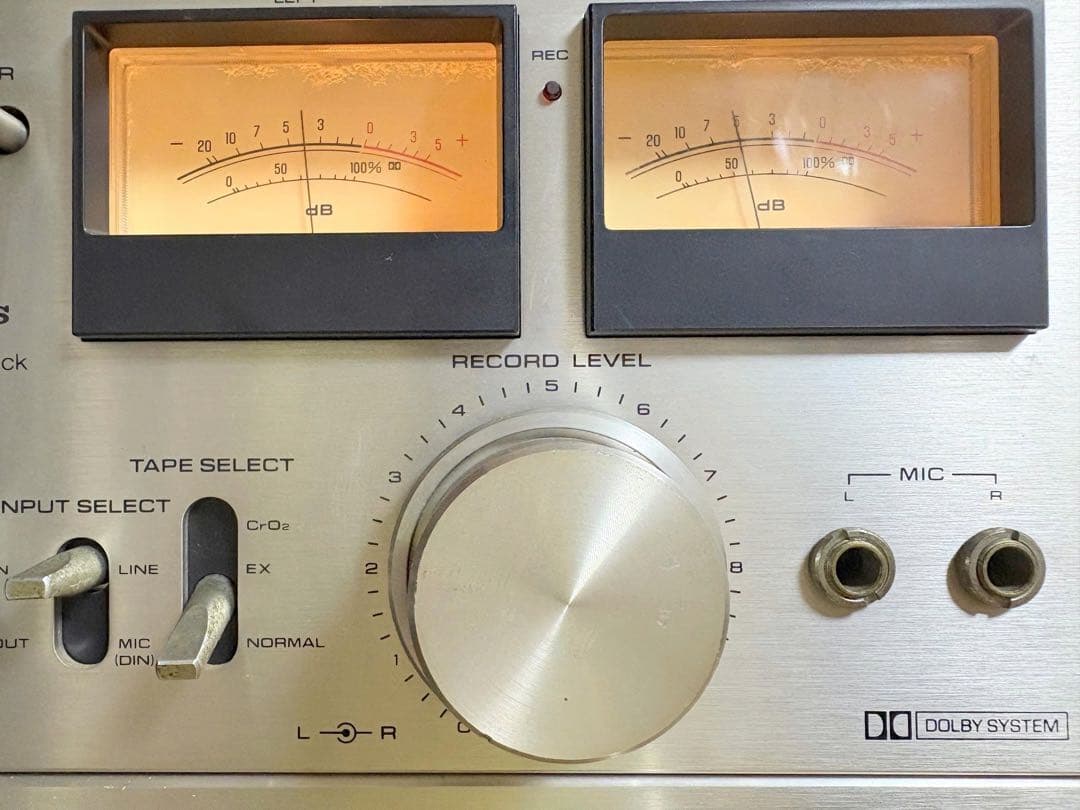 テクニクス_RS-615Uカセットデッキ。