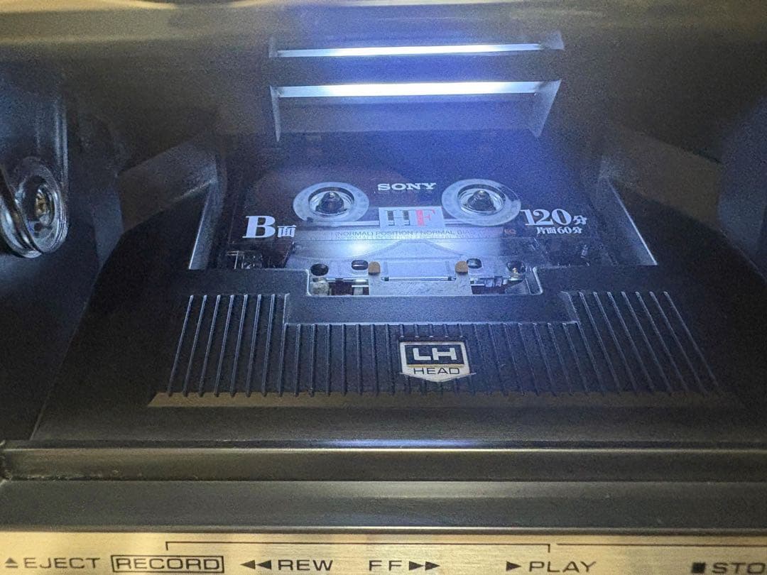 テクニクス_RS-615Uカセットデッキ。