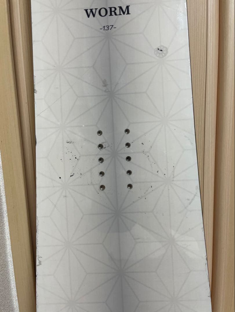 スノーボード CROOJA WORM 137