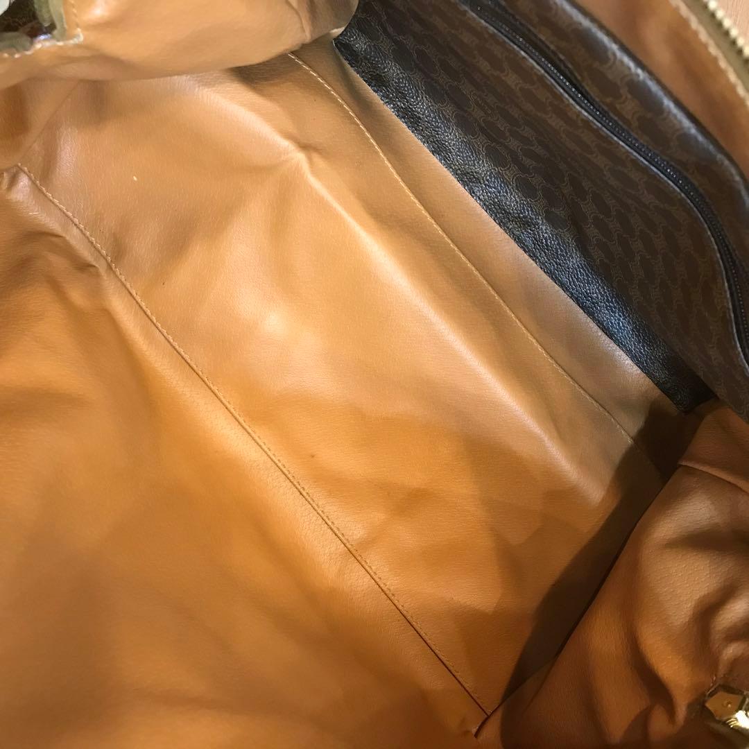 CELINE セリーヌ ボストンバッグ マカダム柄 ヴィンテージ