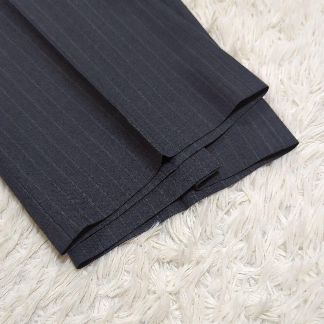 極美品 40 バーバリーロンドン パンツスーツ セットアップ 裏地ホースロゴ