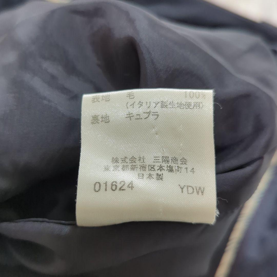 極美品 40 バーバリーロンドン パンツスーツ セットアップ 裏地ホースロゴ