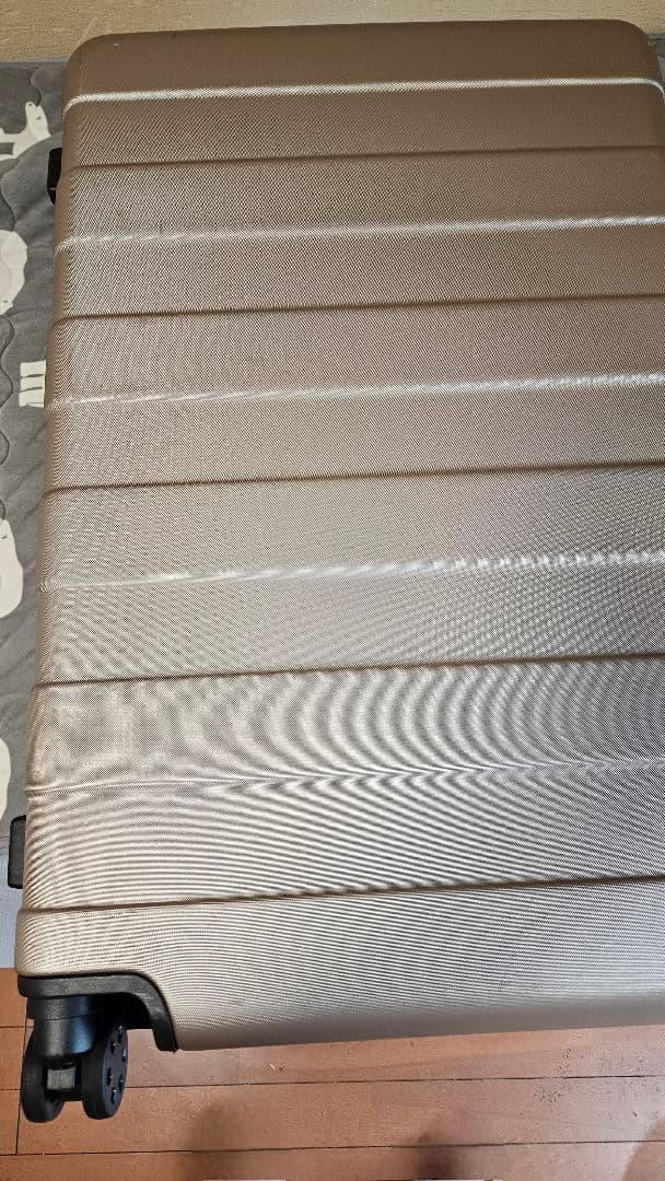 無印良品 ハードシェル キャリーケース75ℓ ベージュ