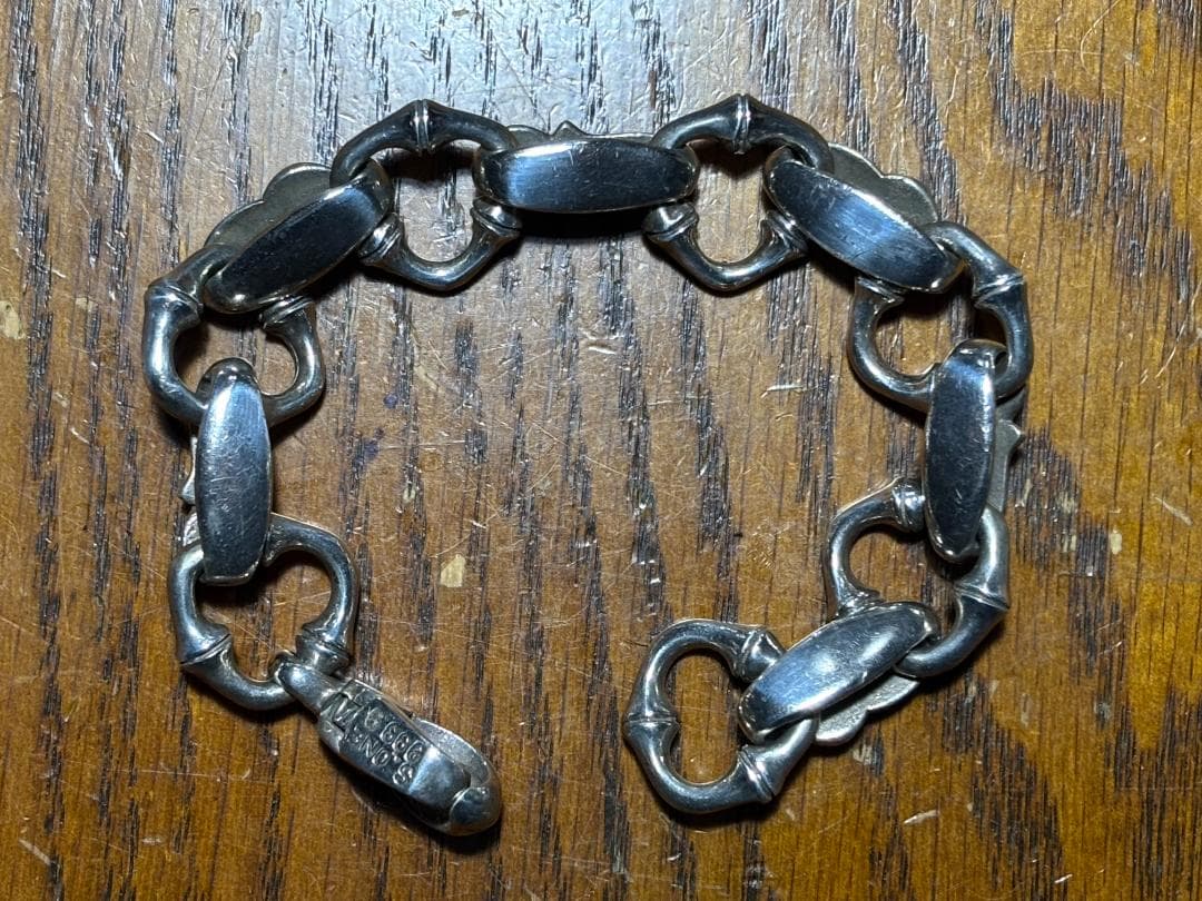 シルバーブレスレット　レナードカムホートタイプ　シルバー999.9