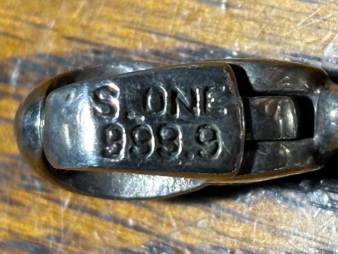 シルバーブレスレット　レナードカムホートタイプ　シルバー999.9