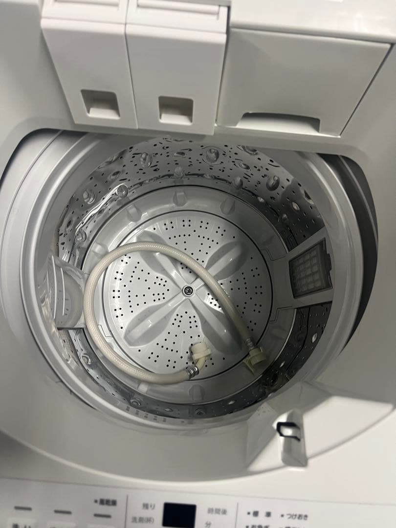 女性オーナーアイリスオーヤマTWY-60B1全自動洗濯機 6kg2024年製　T