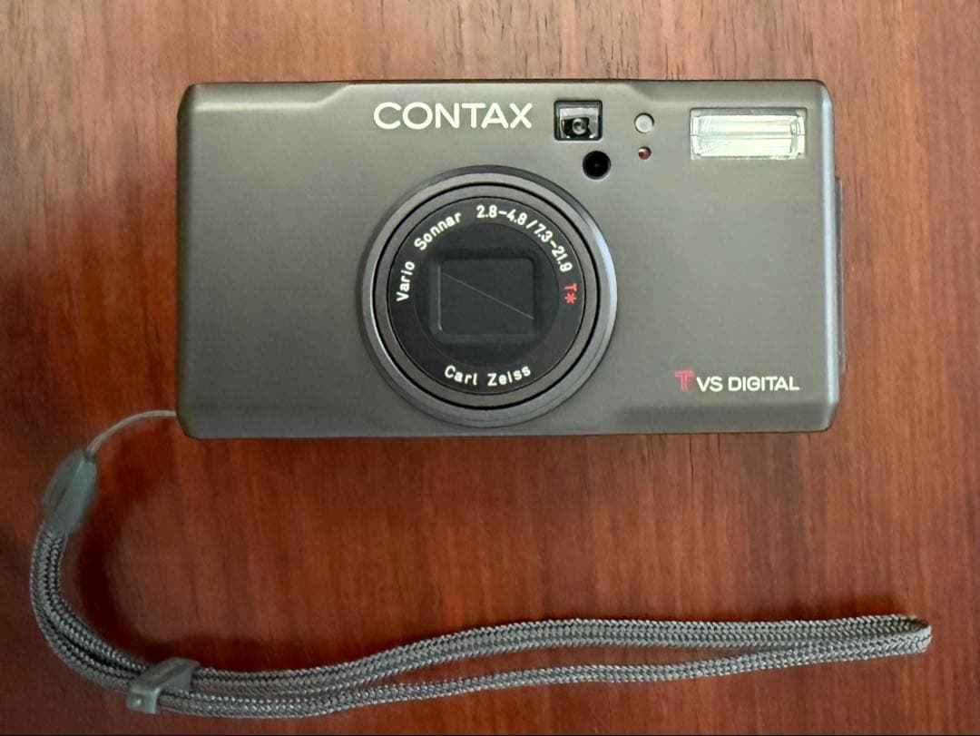 CONTAX Tvs Digital コンパクトデジタルカメラ チタンブラック