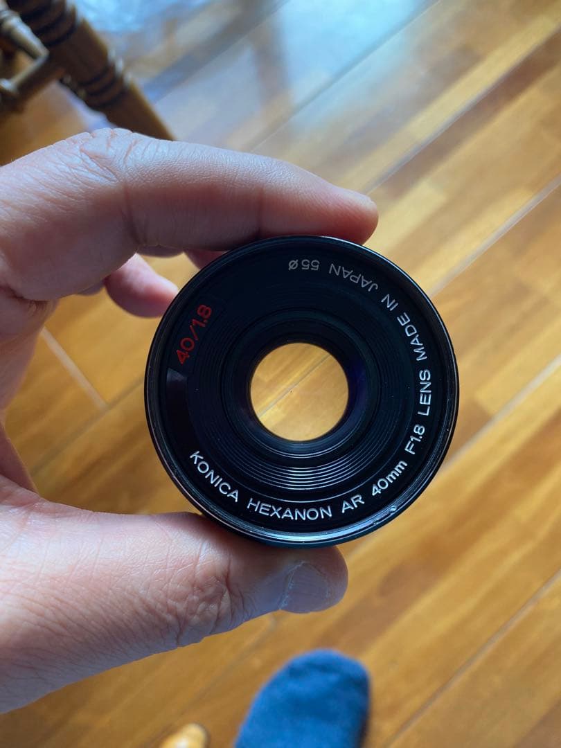 KONICA コニカ HEXANON AR 40 F1.8 NEXアダプター 付