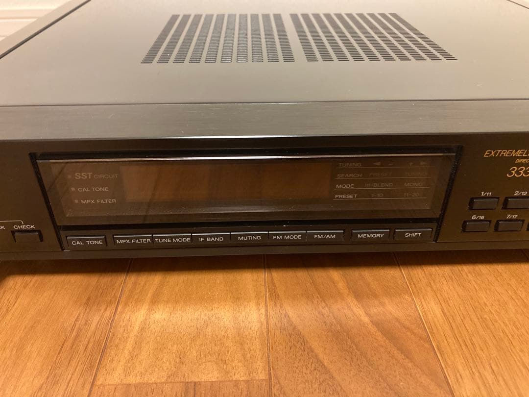 『美品』SONY ST-S333ESXI FM/AMチューナー　メンテナンス済み
