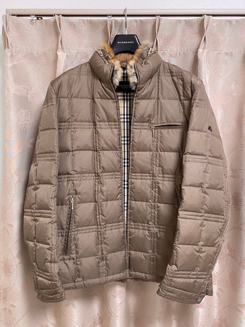 【Duffyダウンジャケット】茶＆黒♪Ｍ