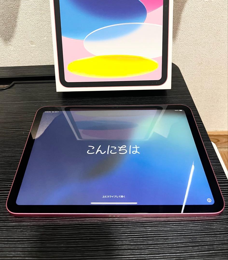 Apple iPad 第10世代 ピンク Wi-Fi 64GB MPQ33J-A